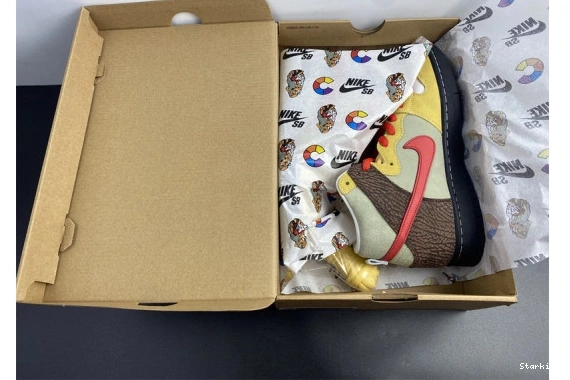 Nike and Skates SB Destroy Color CZ2205-700 Kebab High Dunk 0828